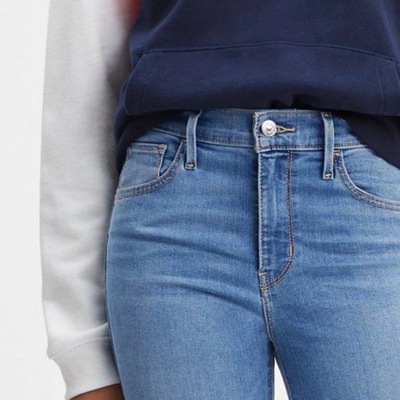 Levis High Rise Super Skinny Jens - Picture 3 of 5